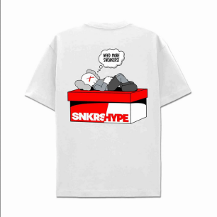 T-Shirt Need More Sneakers SNKRSHYPE