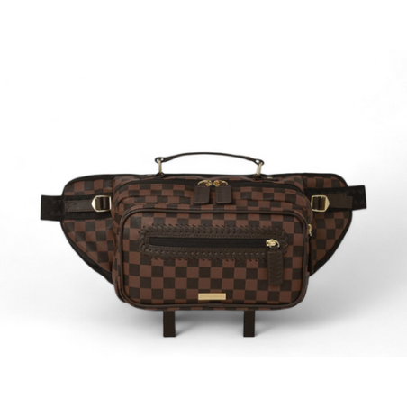 Core Emboss Check Cargo Crossbody Sprayground